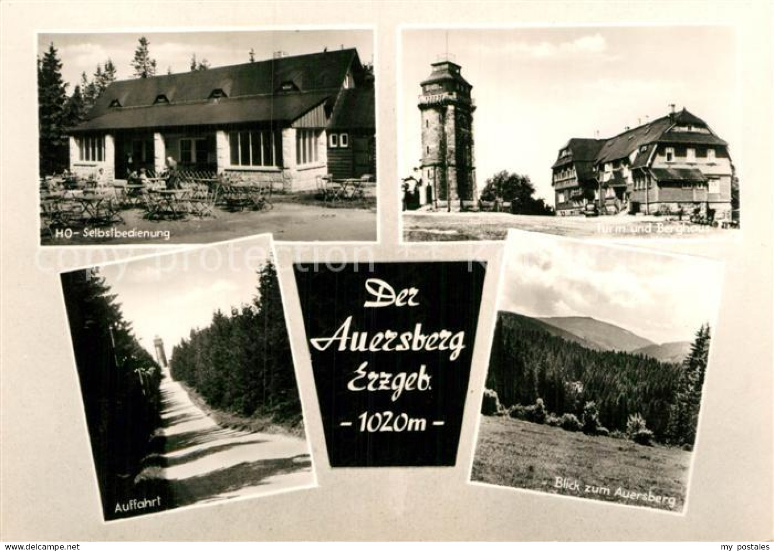 72965712 Auersberg Wildenthal Turm Und Berghaus Auersberg - Eibenstock