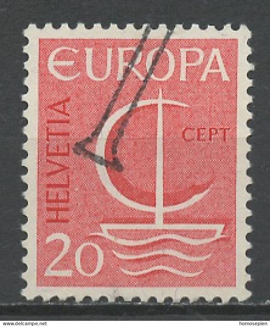 Europa CEPT 1966 Suisse - Switzerland - Schweiz Y&T N°T776 - Michel N°P843 (o) - 20c EUROPA - Grand T - 1966