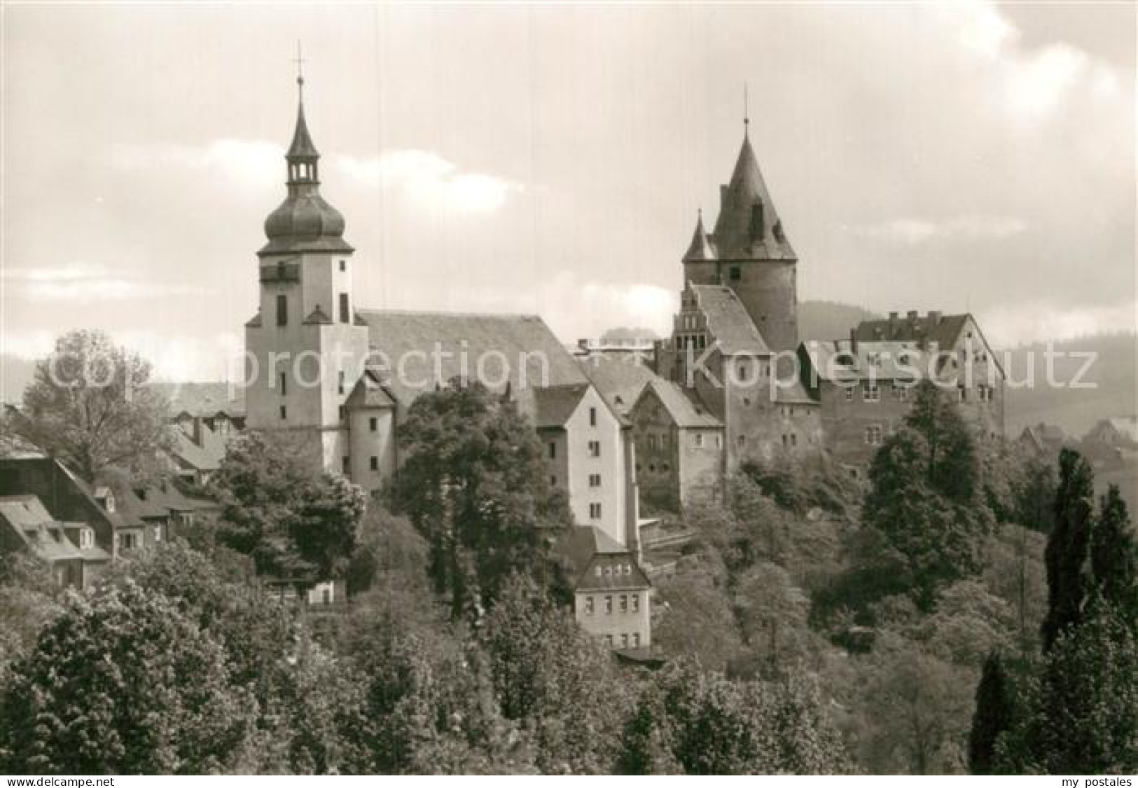 72964921 Schwarzenberg Erzgebirge Schloss Kirche Schwarzenberg - Schwarzenberg (Erzgeb.)