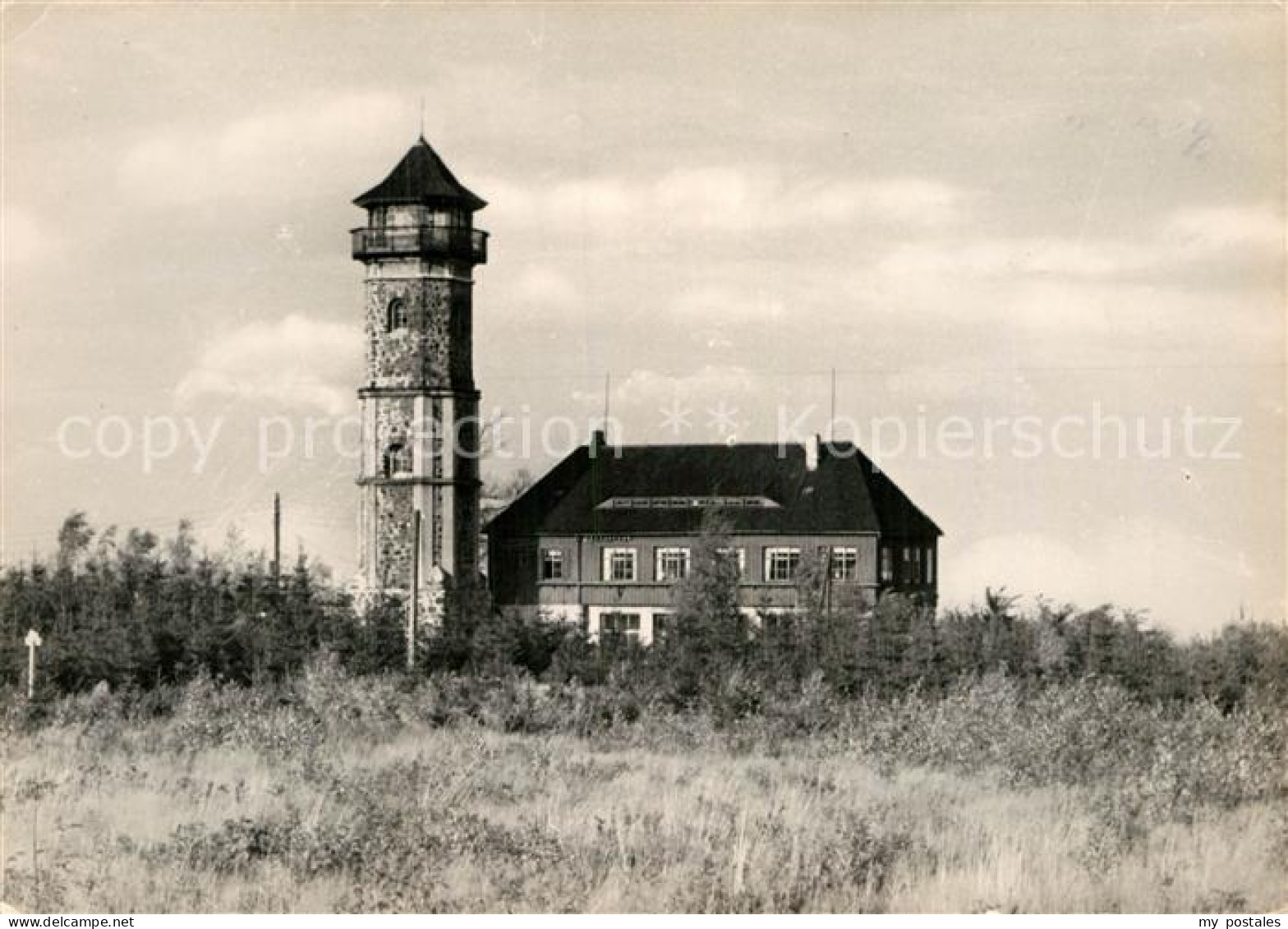 72964520 Scheibenberg Berghotel Aussichtsturm Scheibenberg - Scheibenberg