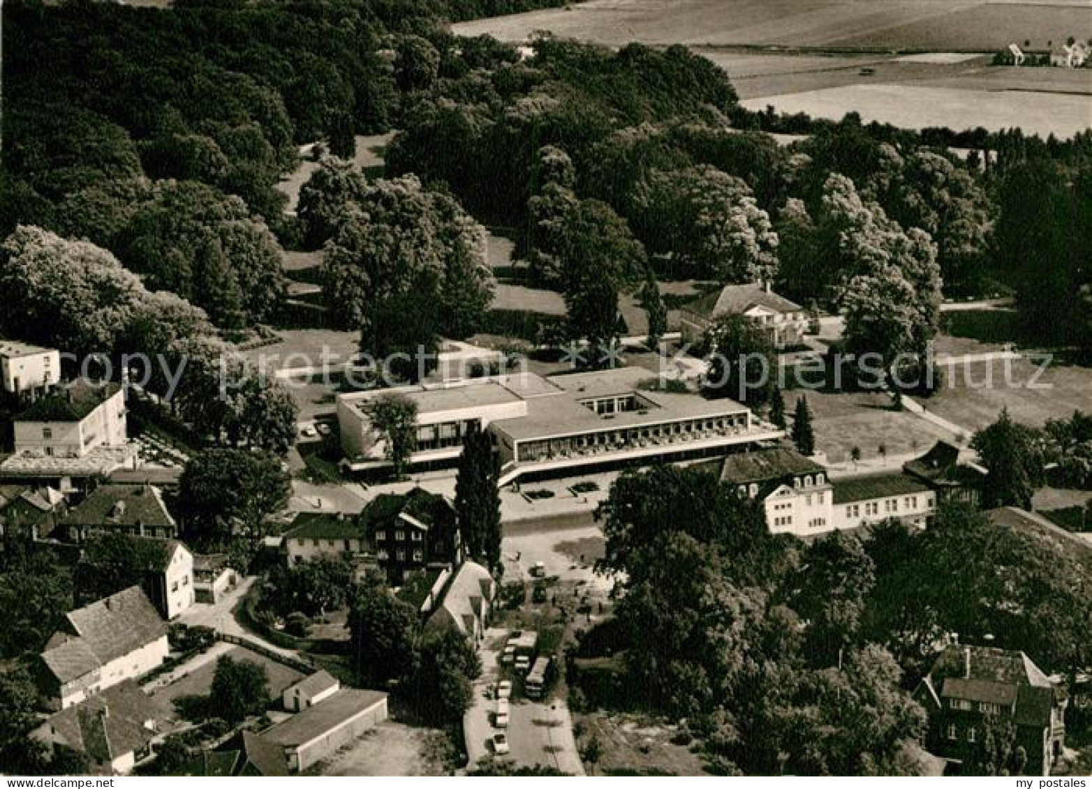 72964494 Bad Nenndorf Kurhaus Fliegeraufnahme Bad Nenndorf - Bad Nenndorf