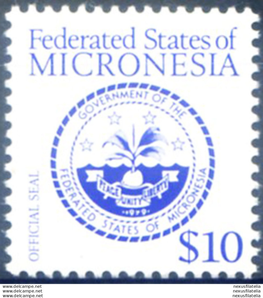 Definitiva. Stemma 1985. - Micronesia