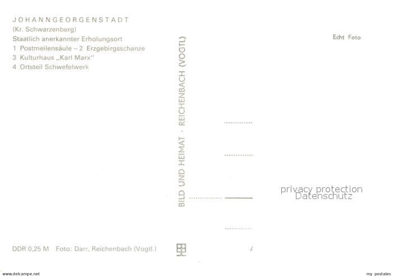 72963846 Johanngeorgenstadt Postmeilensaeule Erzgebirgsschanze Skispringen Kultu - Johanngeorgenstadt