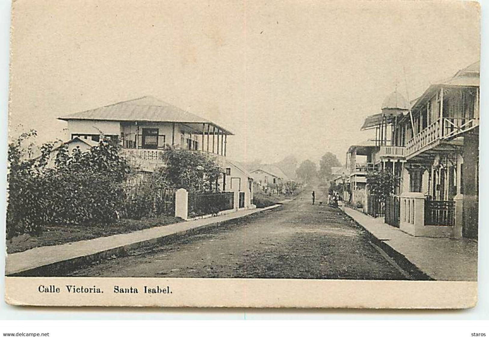 Guinée Equatoriale - SANTA ISABEL - Calle Victoria - Guinea Ecuatorial