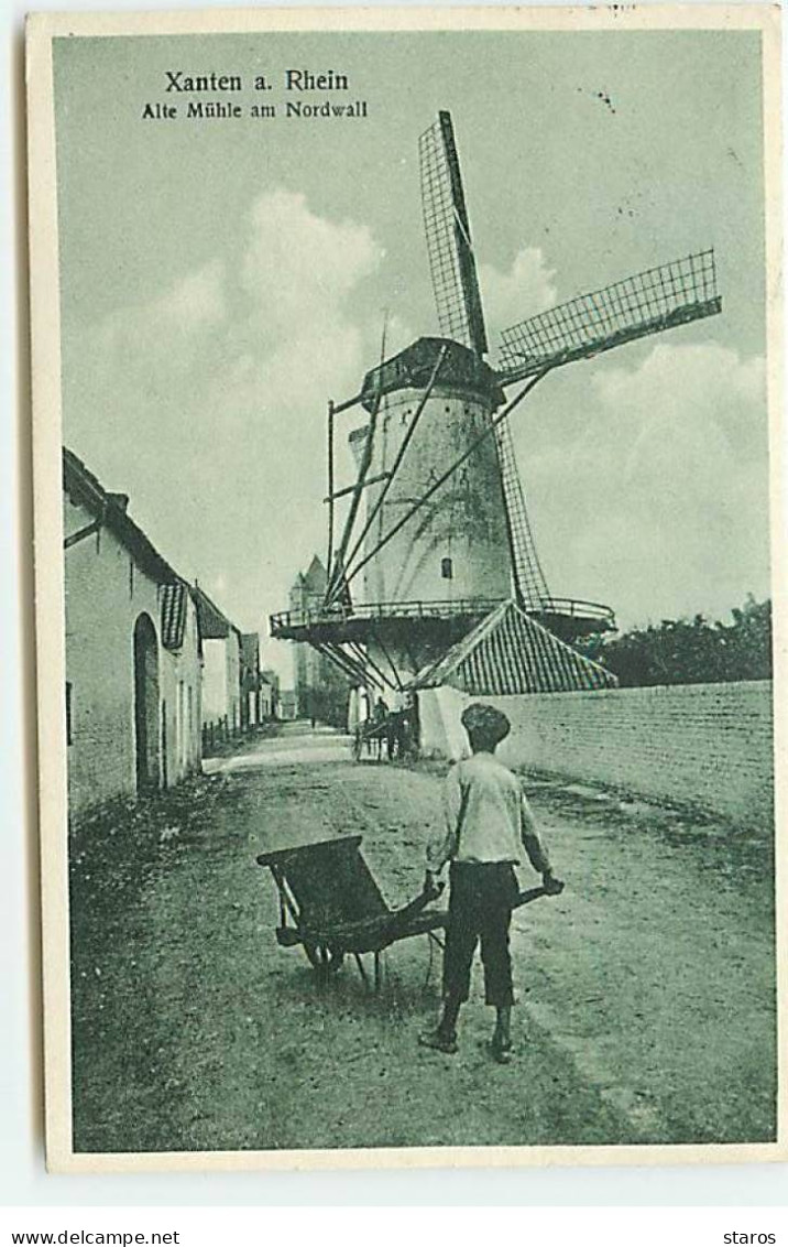 Allemagne - XANTEN à Rhein. - Alte Mühle Aù Nordwall - Moulin à Vent - Xanten