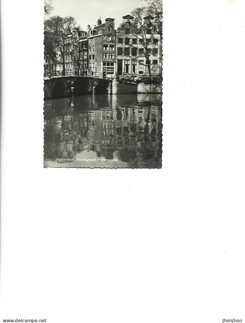 Netherlands - Postcard Unused - ​  Amsterdam - Herengracht - Leidsegracht ​ 2/scans - Amsterdam