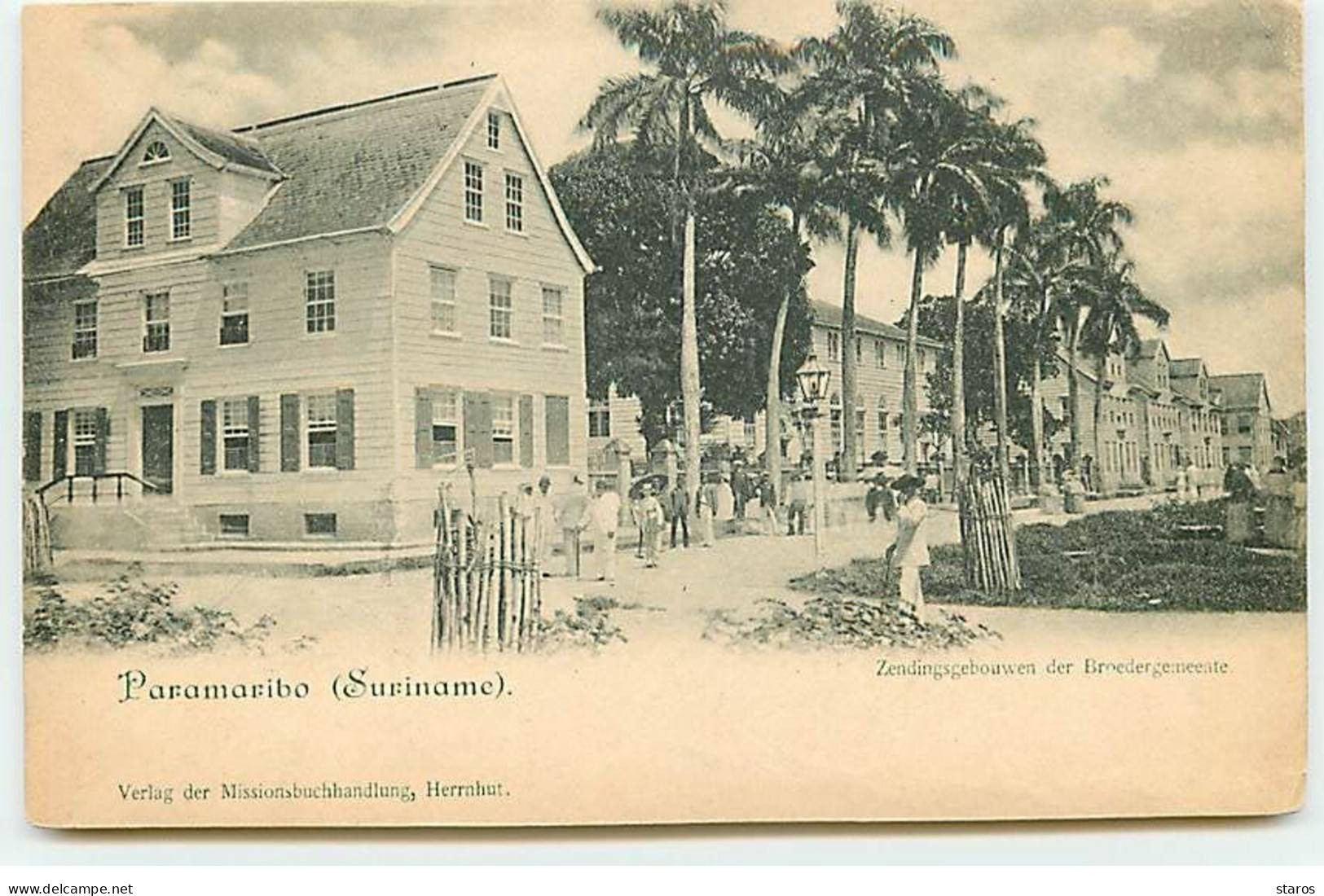 Suriname - Paramaribo - Zendingsgebouwen Der Broedergemeente - Suriname