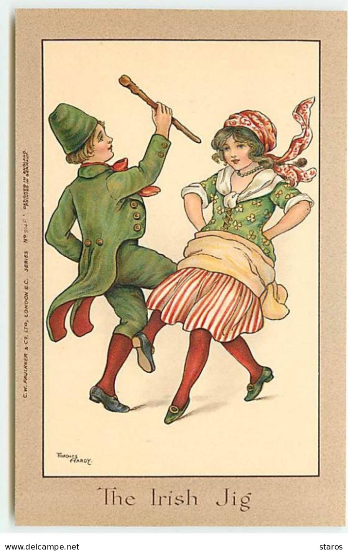 Illustrateur - Florence Hardy - The Irish Jig - Hardy, Florence