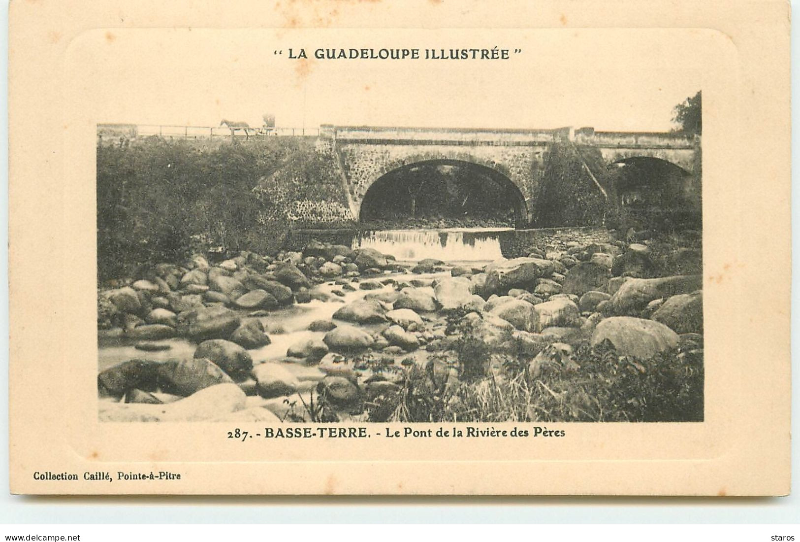 La Guadeloupe Illustrée - BASSE-TERRE - Le Pont De La Rivière Des Pères - Basse Terre