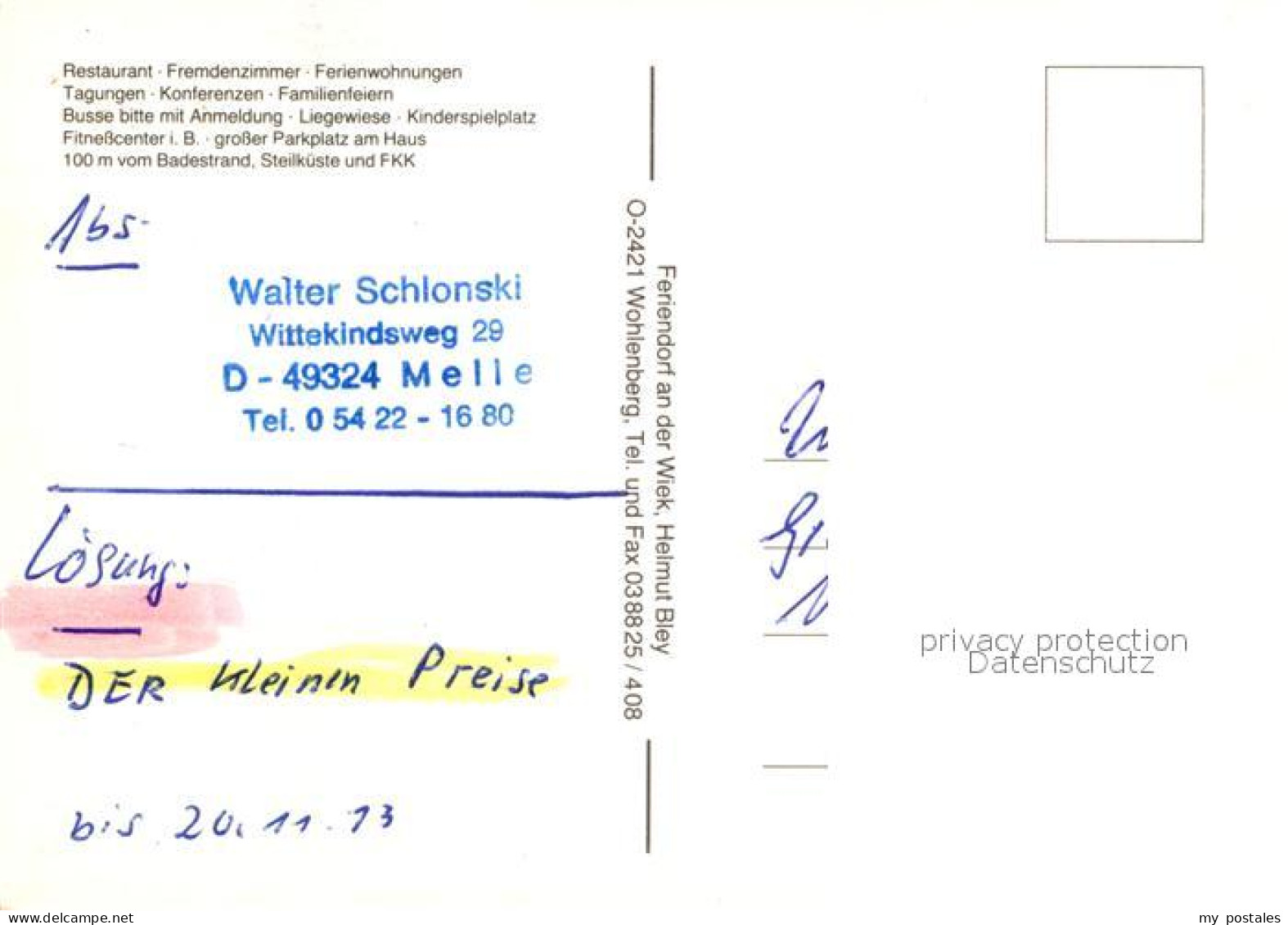 72961120 Wohlenberg Feriendorf An Der Wiek Wohlenberg - Grevesmühlen