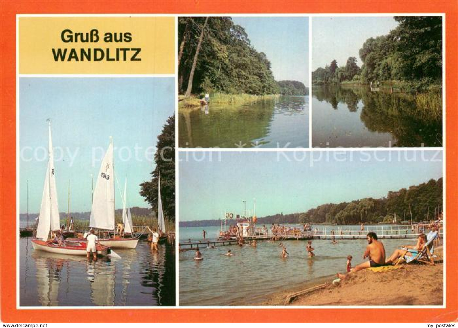 72961075 Wandlitz Seglerhafen Liepnitzsee Heiliger Pfuhl Strandbad Wandlitzsee W - Wandlitz