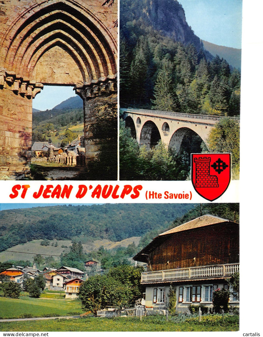 74-SAINT JEAN D AULPS-N°4215-A/0281 - Saint-Jean-d'Aulps