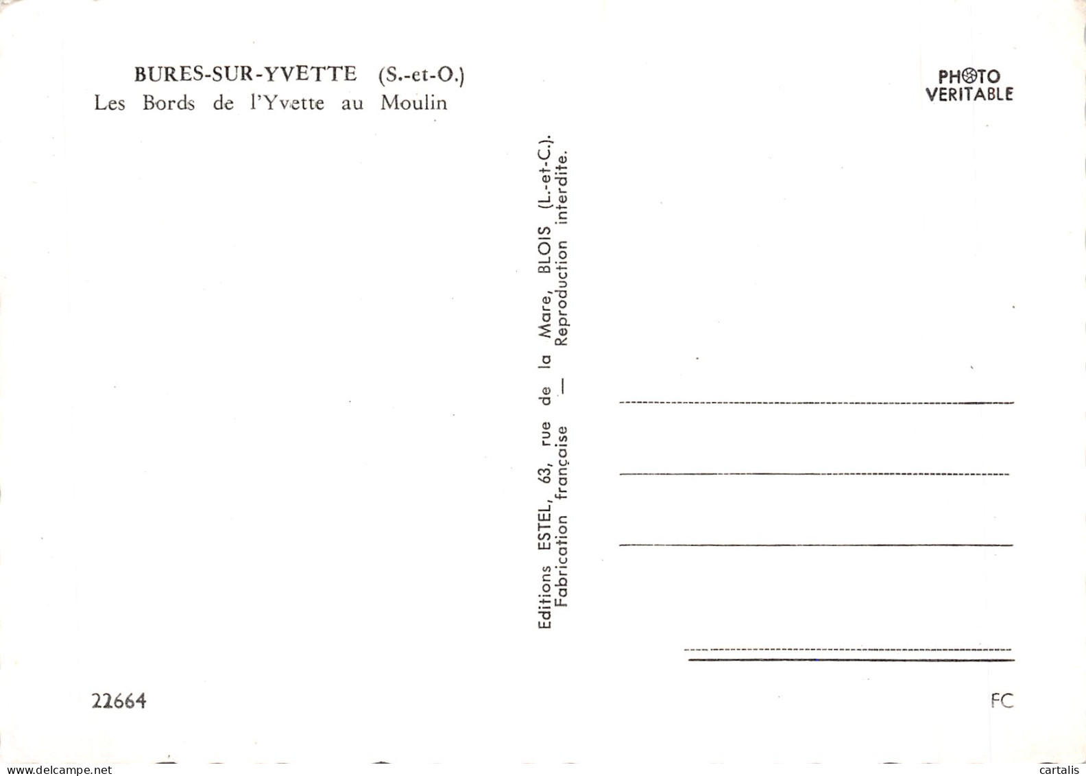 91-BURES SUR YVETTE-N°4216-D/0357 - Bures Sur Yvette