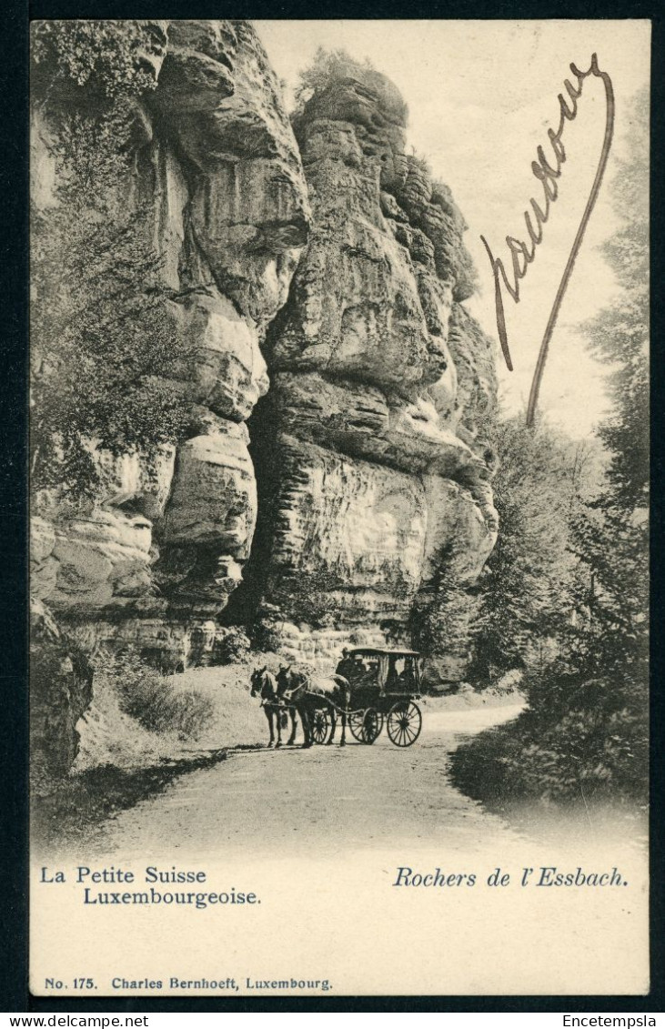 CPA - Carte Postale - La Petite Suisse Luxembourgeoise - Rochers De L'Essbach (CP24351OK) - Muellerthal