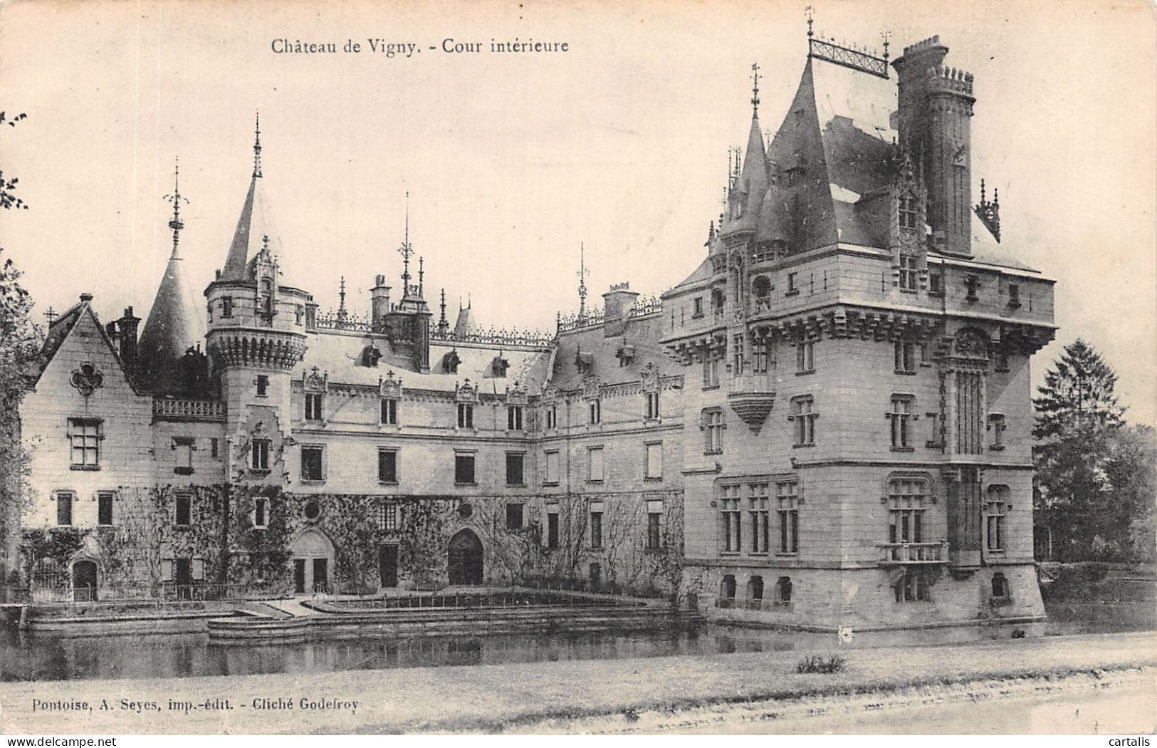 95-VIGNY LE CHATEAU-N°4220-G/0295 - Vigny