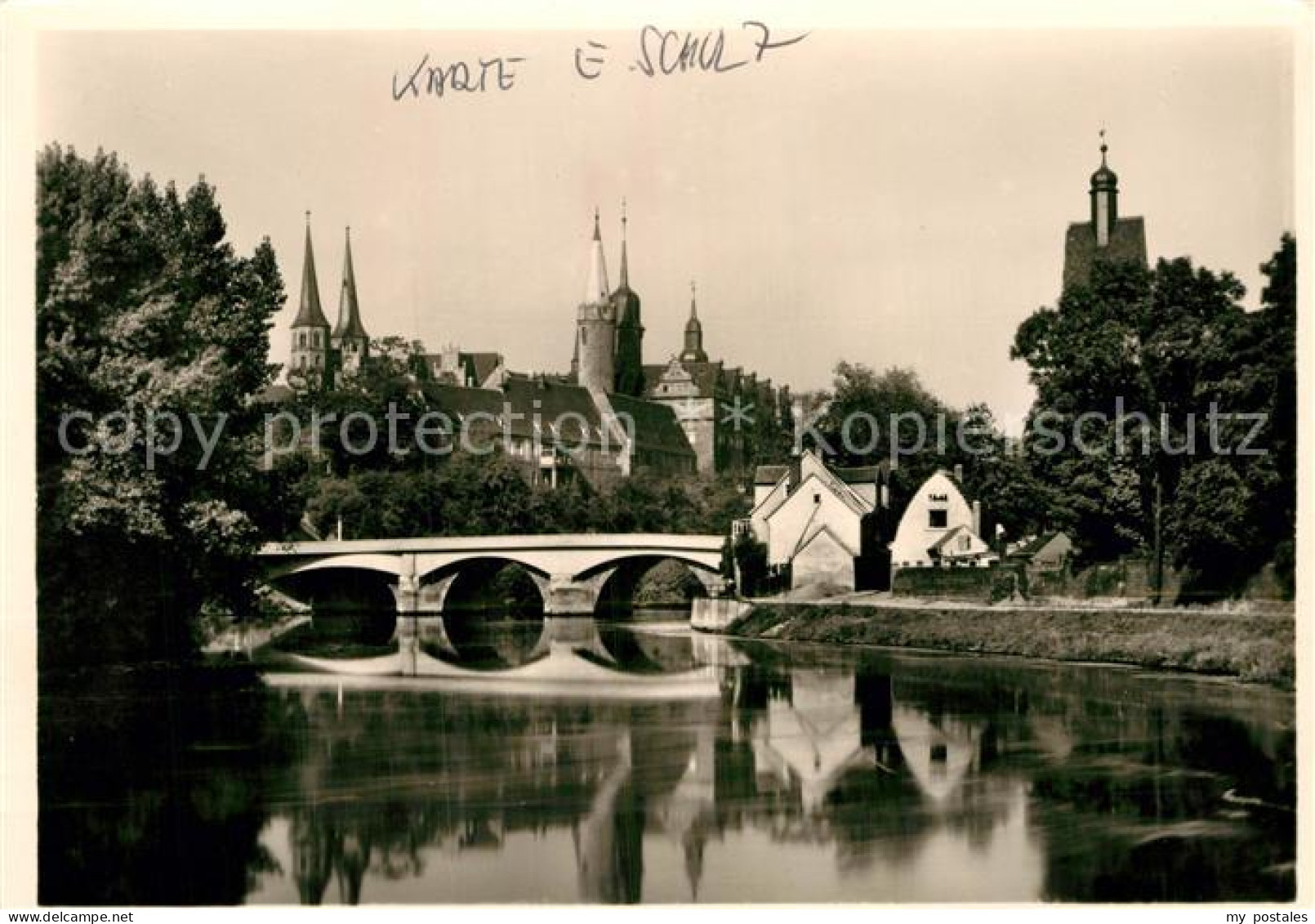 72957153 Merseburg Saale Schloss Domtuerme Neumarktskirche  Merseburg - Merseburg