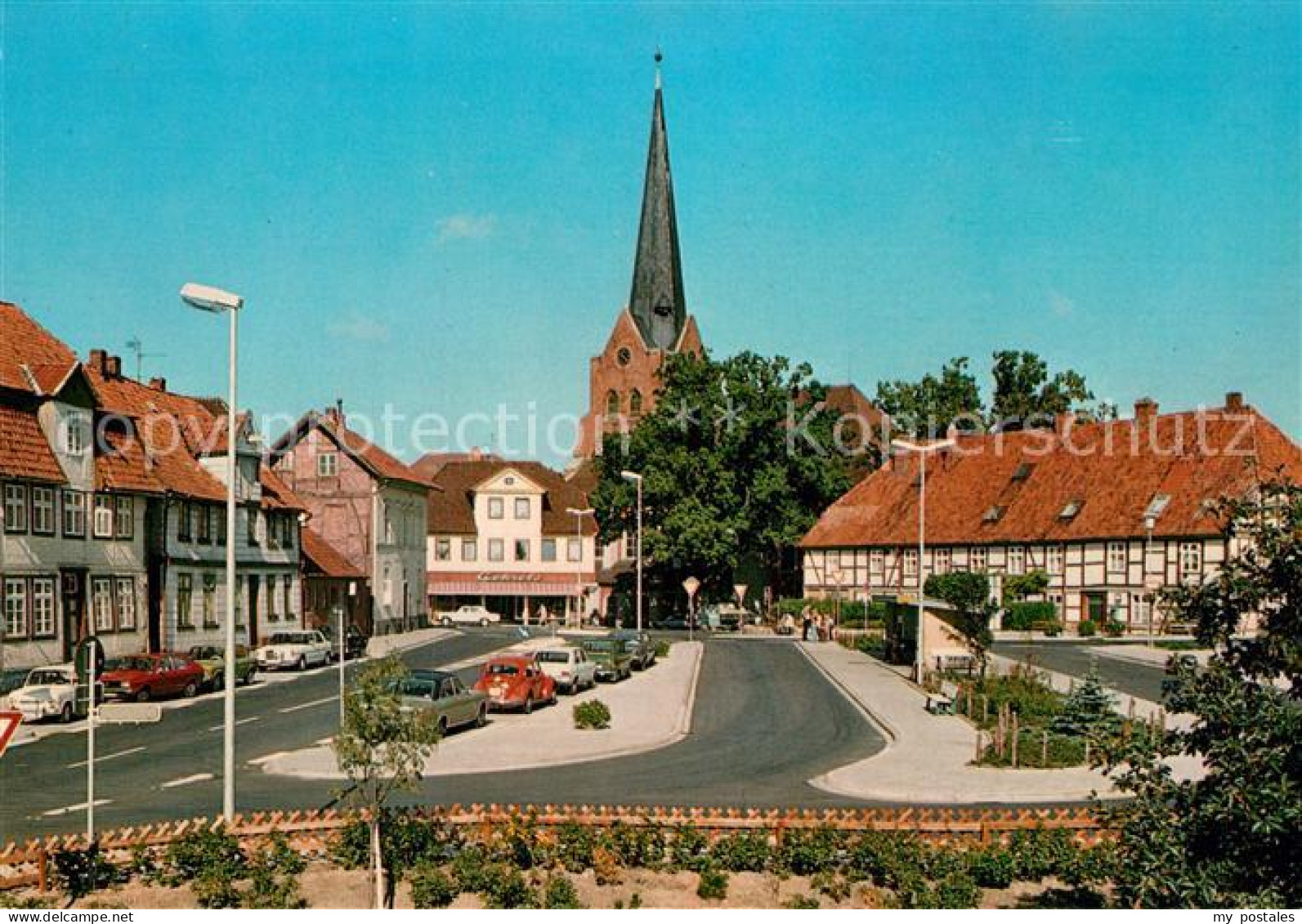 72957015 Dannenberg Elbe Busbahnhof Kirche Dannenberg (Elbe) - Dannenberg