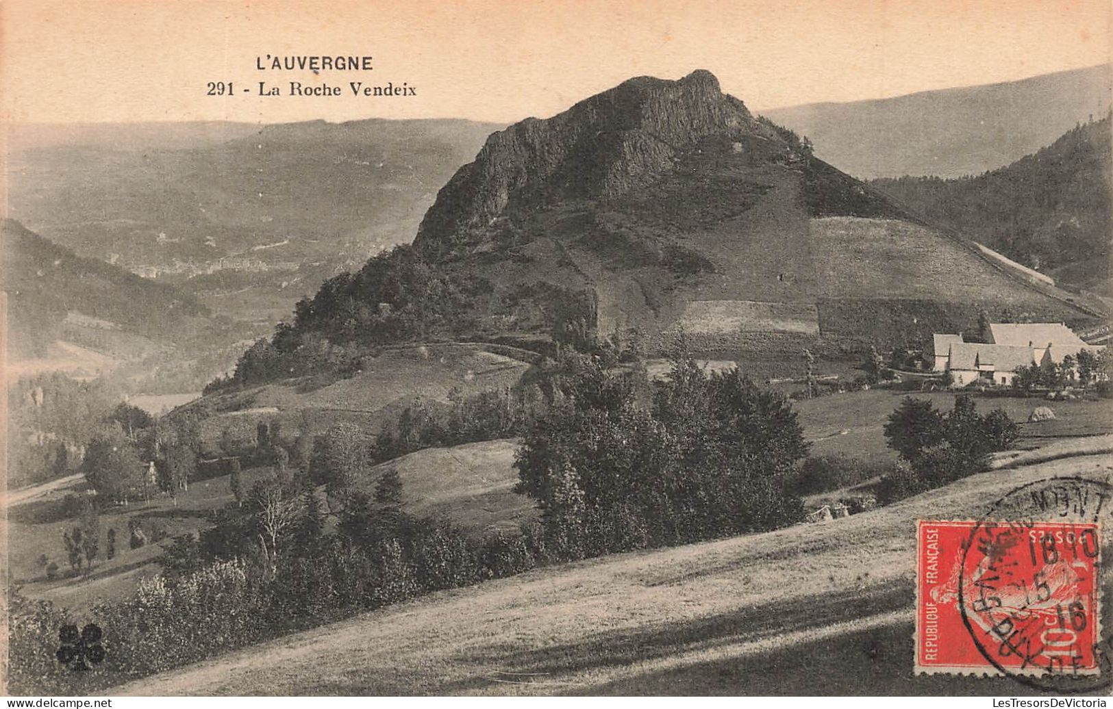 FRANCE - Auvergne - La Roche Vendeix - Carte Postale Ancienne - Auvergne Types D'Auvergne