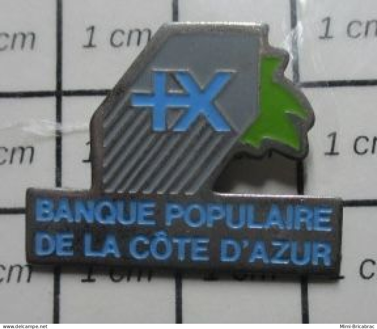 713H   Pin's Pins / Beau Et Rare / BANQUES / BANQUE POPULAIRE VAL DE FRANCE - Banks