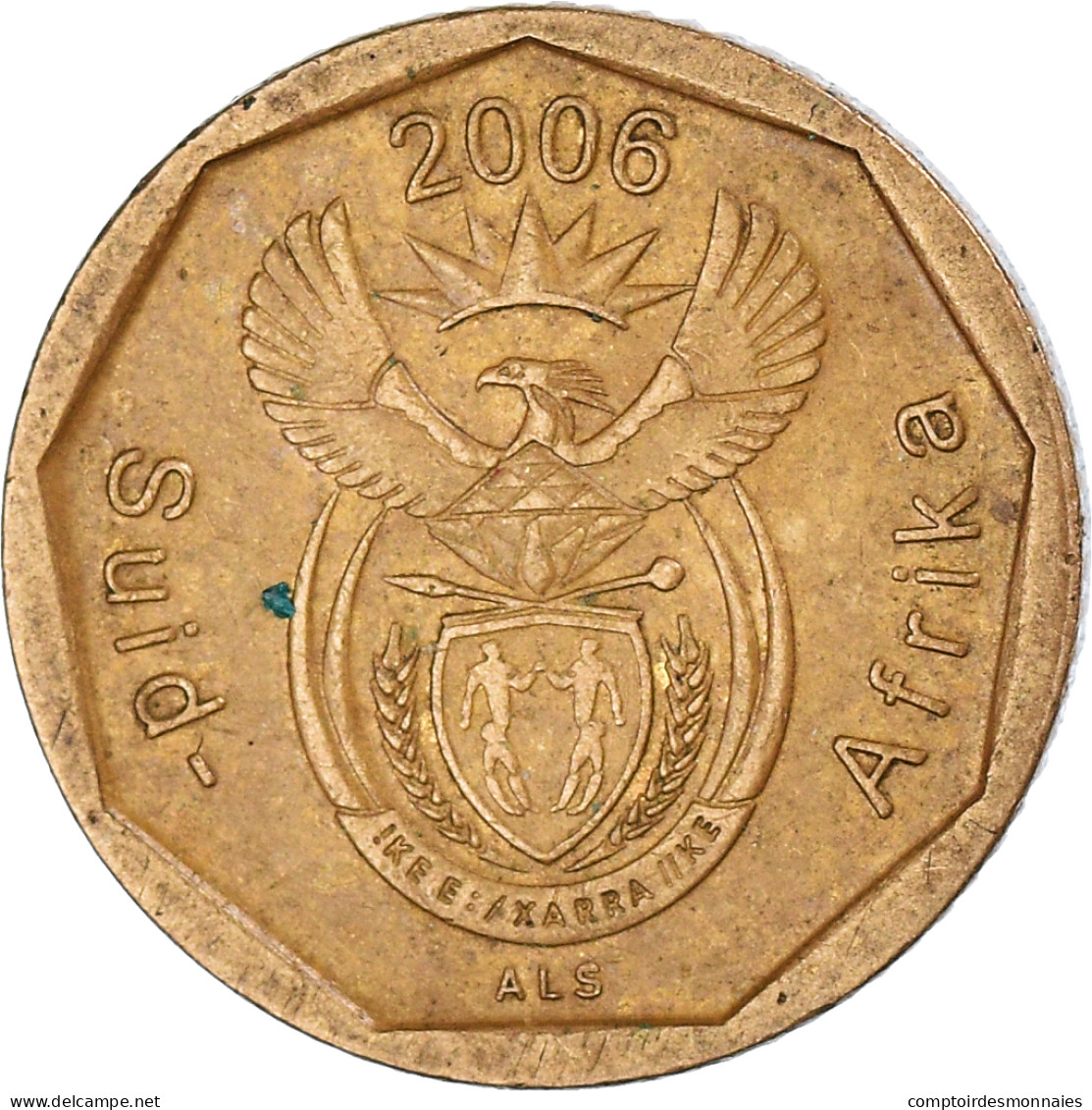 Monnaie, Afrique Du Sud, 10 Cents, 2006 - South Africa