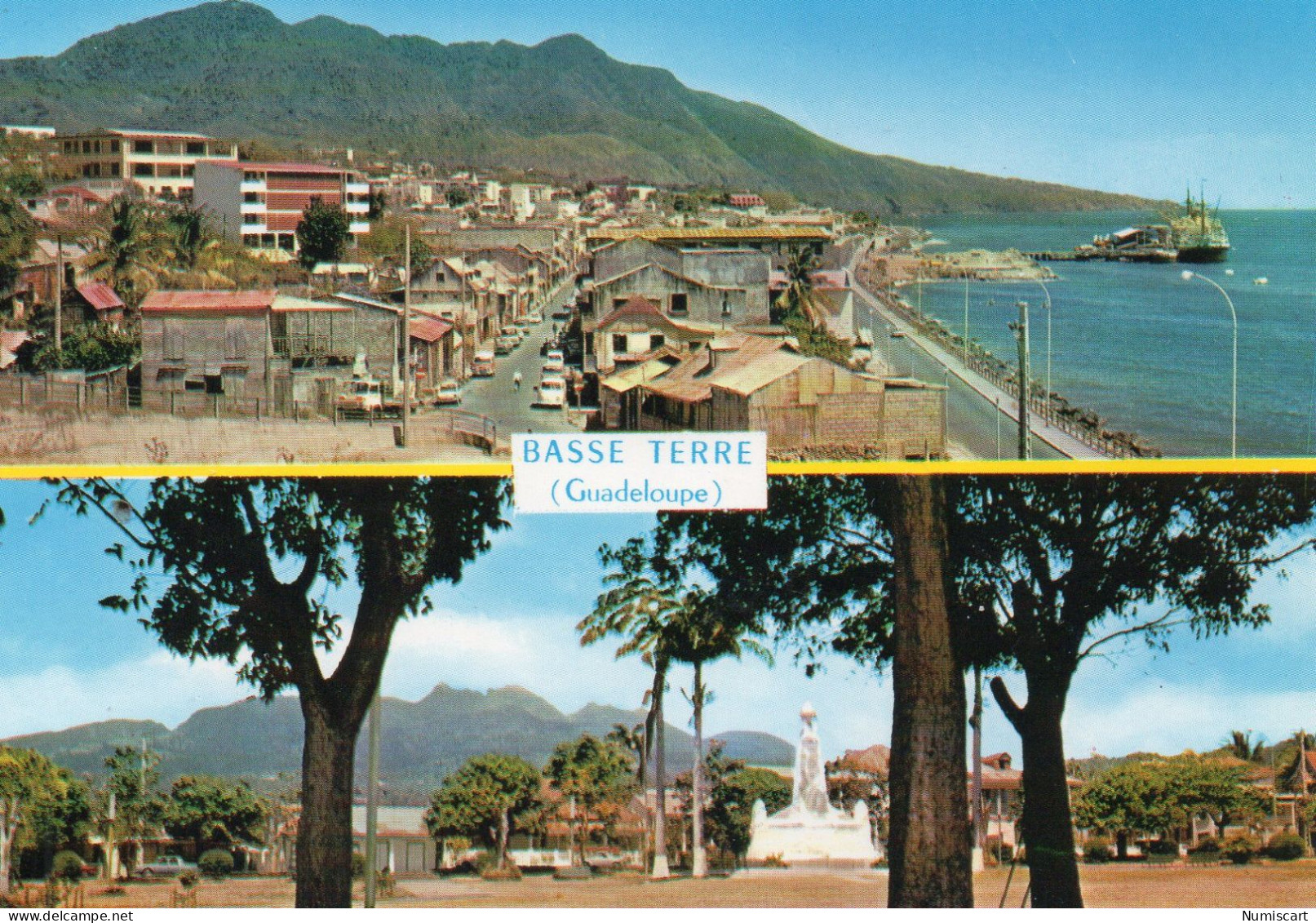 Basse-Terre Belle Vue De La Ville Champ D'Arbaud DOM TOM - Basse Terre