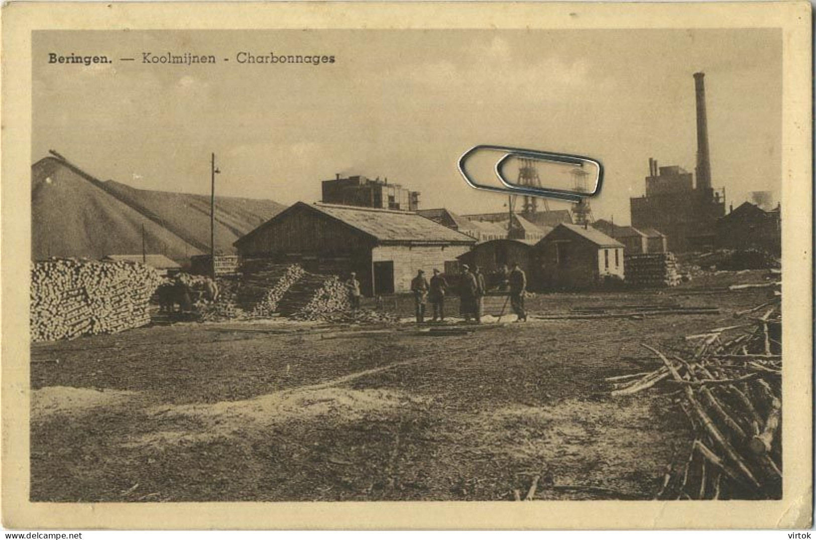 Beringen :  Koolmijnen - Charbonnages  ( Geschreven 1947 Zonder Zegel ) - Beringen