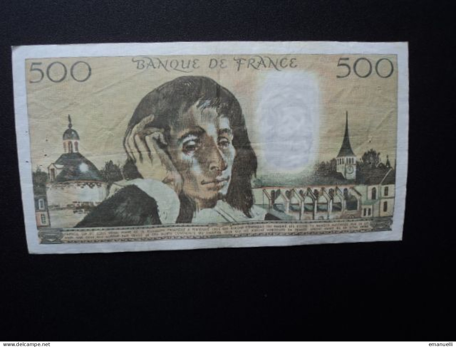 FRANCE : 500 FRANCS  7-6-1979   FAYETTE 71 / PICK 156d     TTB  * - 500 F 1968-1993 ''Pascal''