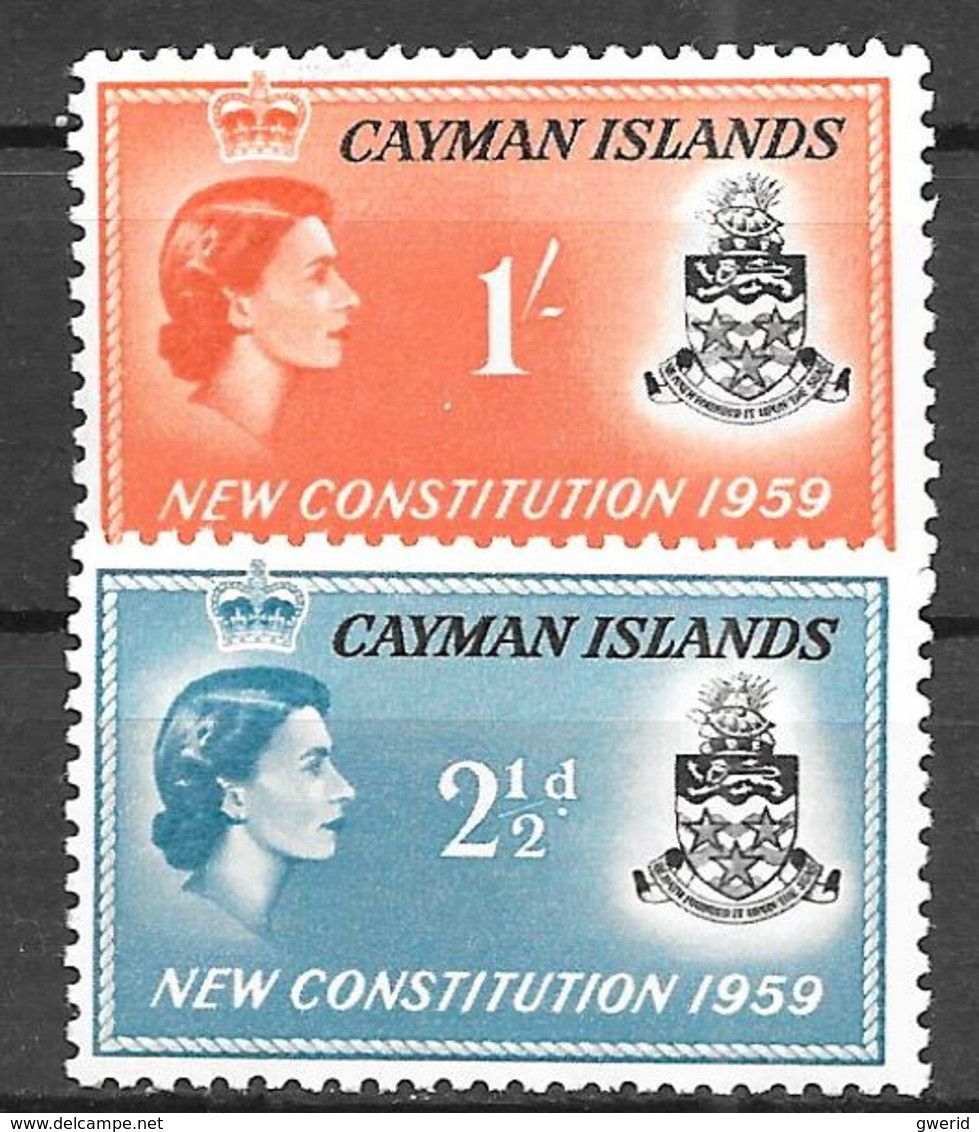 Caimans N° 155/56 YVERT NEUF * - Cayman (Isole)