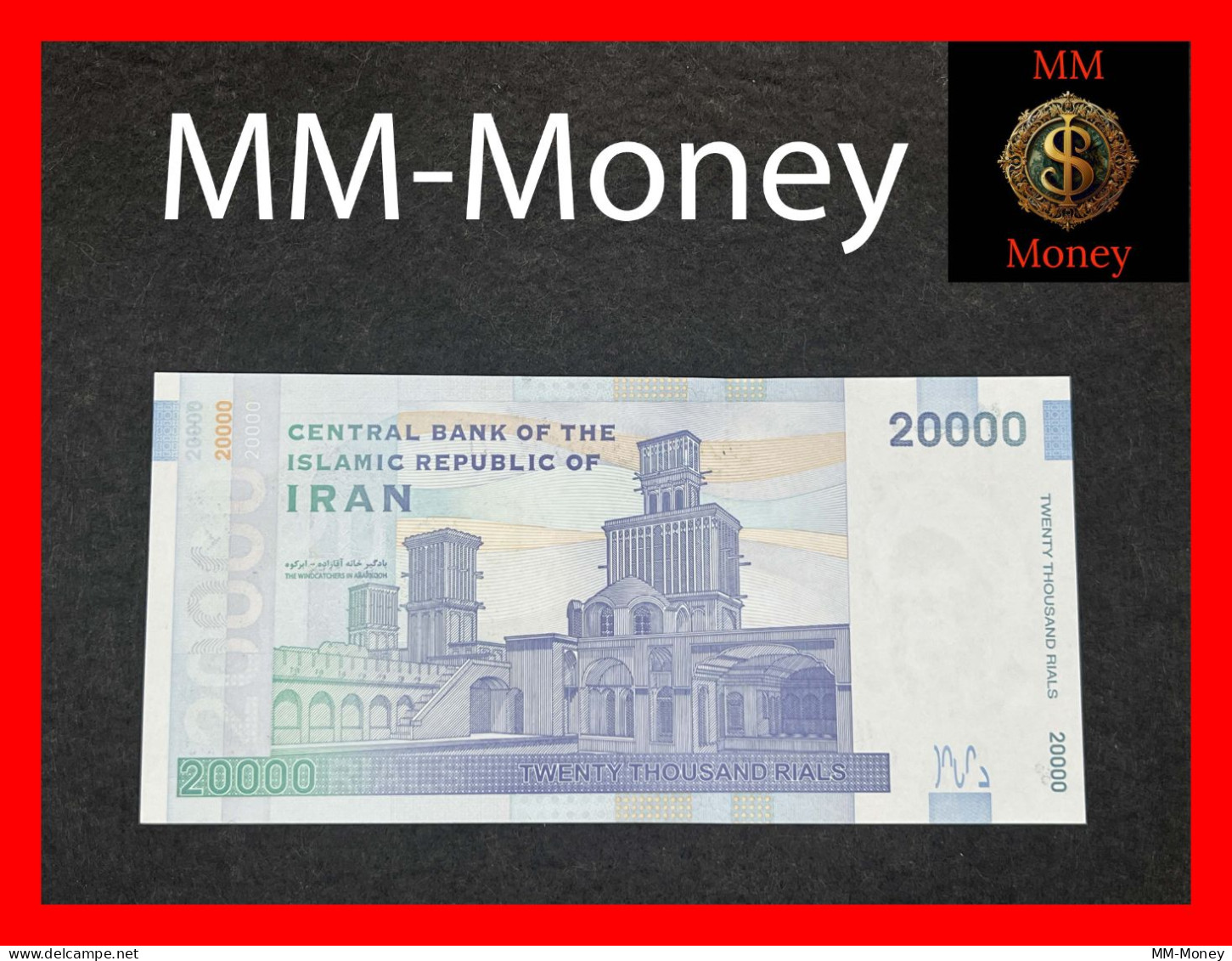 IRAN 20.000 20000 Rials  2014  P. 153 A  "sig. Seyf - Tayebnia"    UNC - Iran