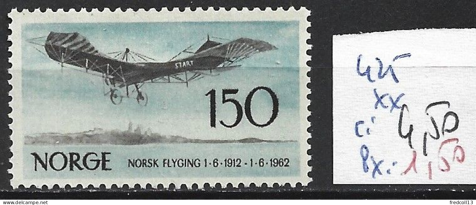 NORVEGE 425 ** Côte 4.50 € - Unused Stamps