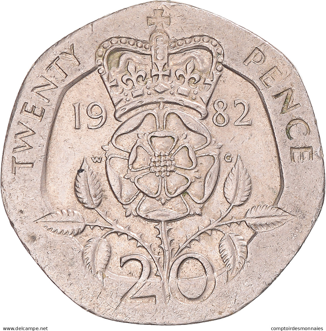 Monnaie, Grande-Bretagne, 20 Pence, 1982 - 20 Pence