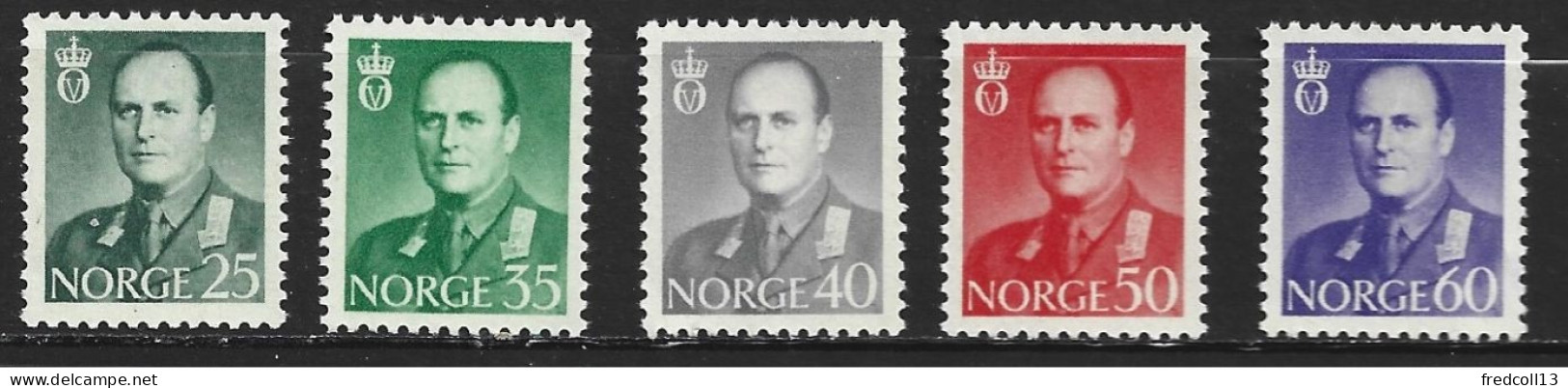 NORVEGE 428 à 32 ** Côte 30 € - Neufs