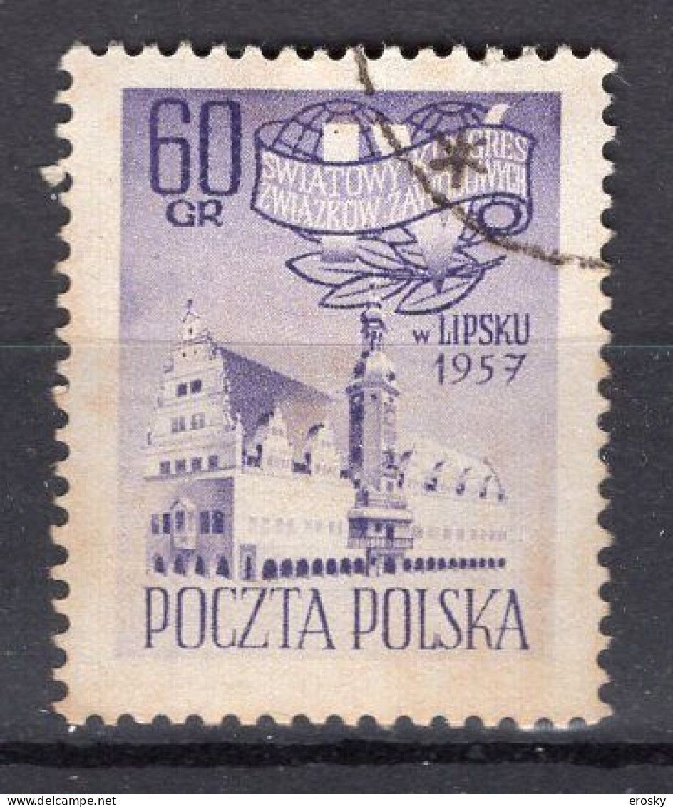 R1103 - POLOGNE POLAND Yv N°912 - Gebraucht