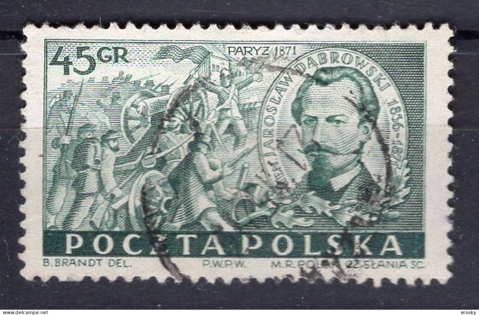 R0946 - POLOGNE POLAND Yv N°599 - Gebraucht