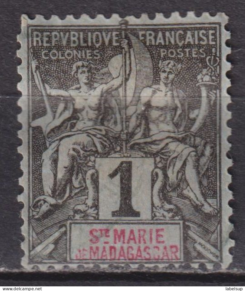Timbre Neuf* De Sainte Marie De Madagascar De 1894 N°1 MH - Nuovi