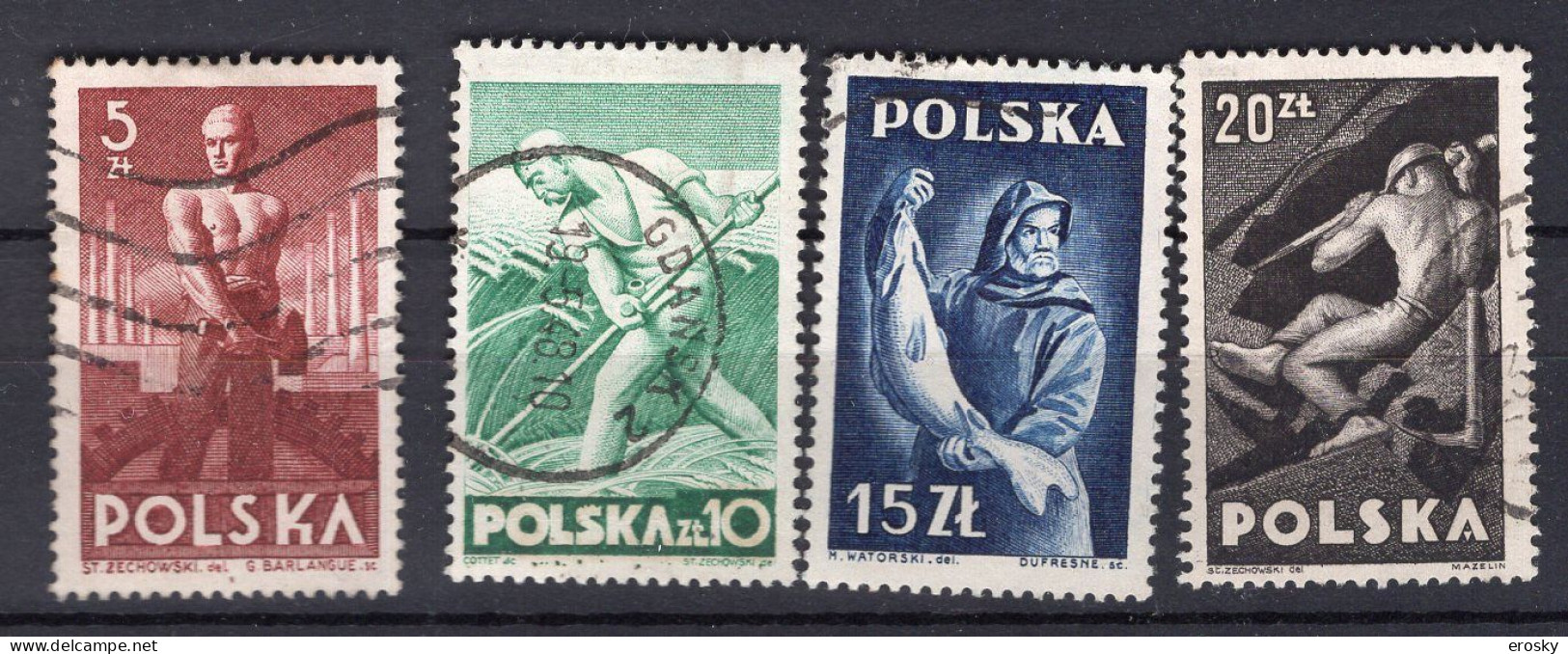 R0906 - POLOGNE POLAND Yv N°504/07 - Gebraucht