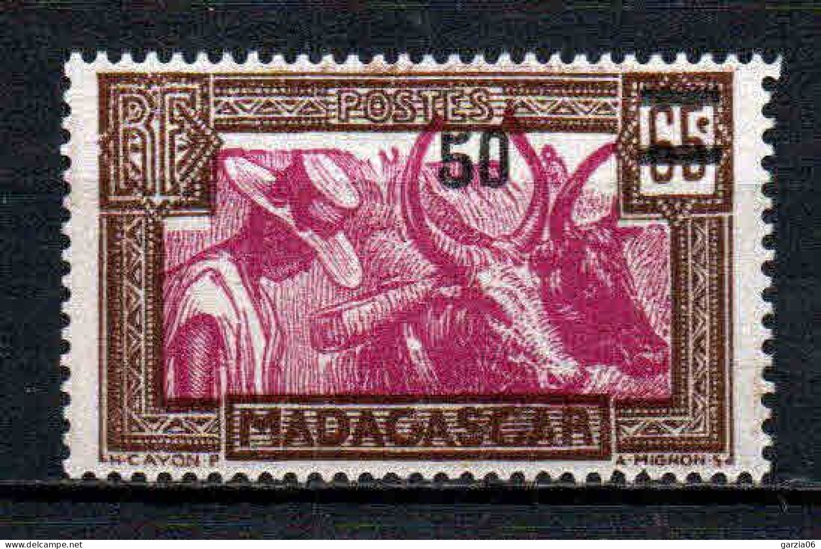 Madagascar  - 1942  -  Tb Antérieur Surch    - N° 234   - Neufs ** - MNH - Ongebruikt