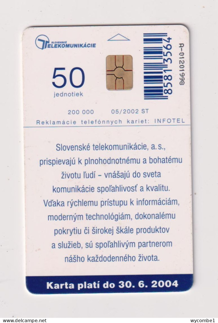 SLOVAKIA  - Blowing Bubbles Chip Phonecard - Slowakei