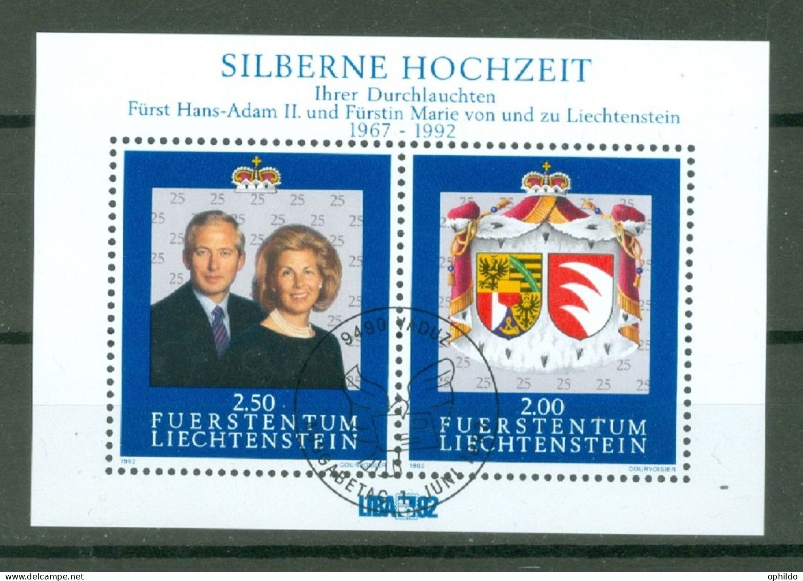 Liechtenstein  Yv BF 17  Ob TB  - Used Stamps