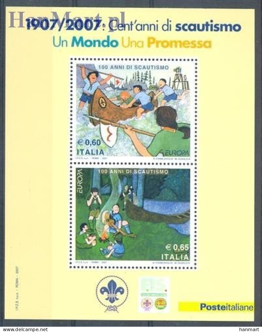 Italy 2007 Mi Block 39 MNH  (ZE2 ITAbl39) - Unused Stamps