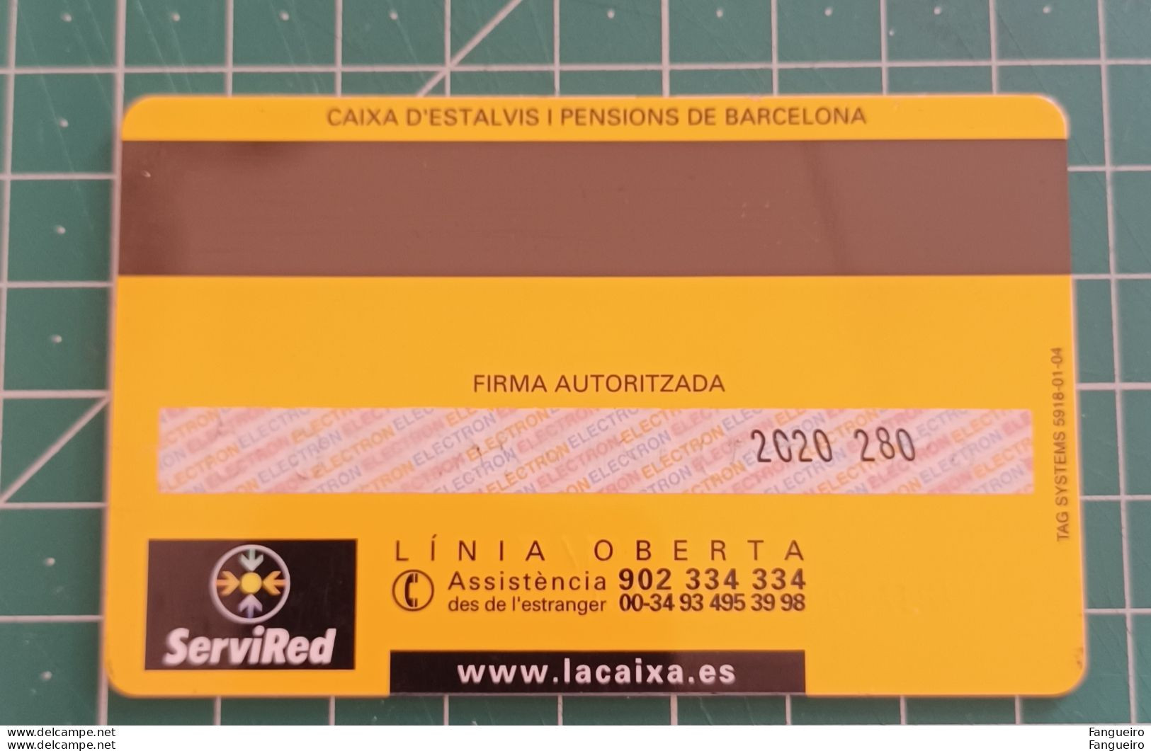SPAIN CREDIT CARD CAIXA OBERTA - Carte Di Credito (scadenza Min. 10 Anni)