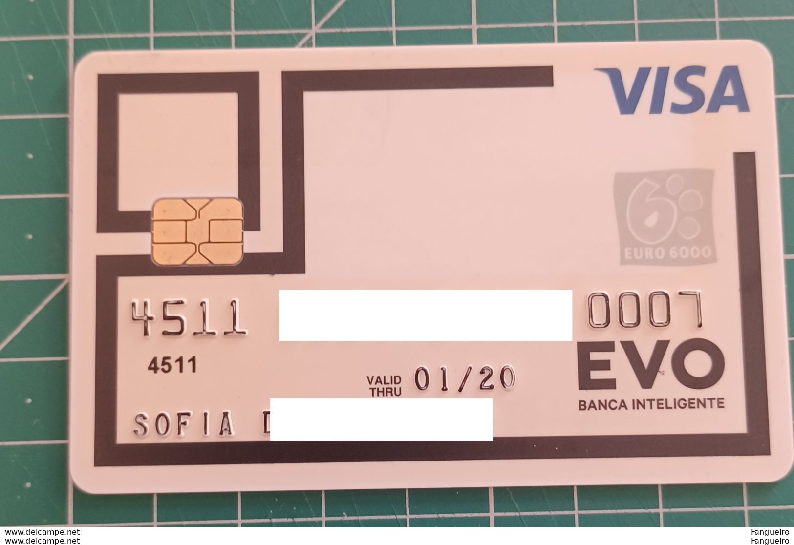 SPAIN CREDIT CARD EVO BANK - Tarjetas De Crédito (caducidad Min 10 Años)