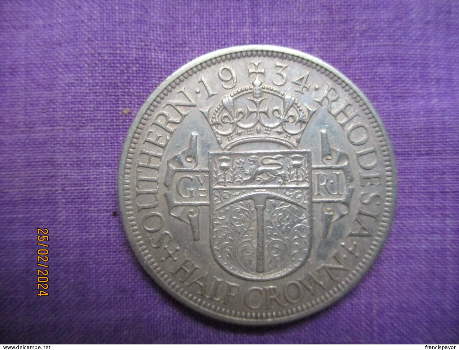 Rhodesia: Half Crown 1934 - Rhodesien