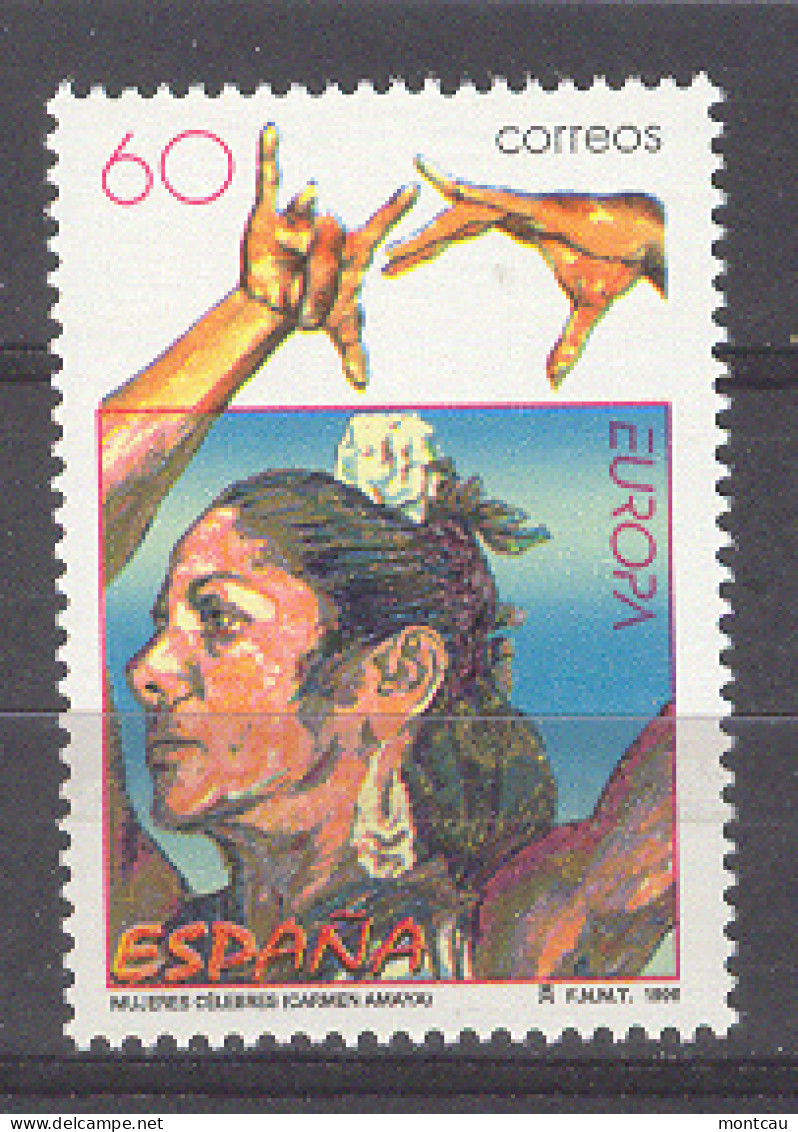 Spain 1996 - Mujeres Celebres Ed 3434 (**) - 1996