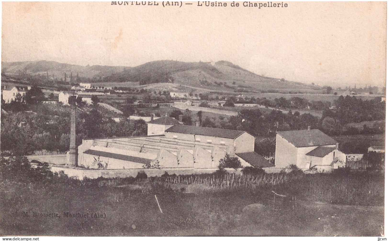 = 01 = Ain - Montluel - L' Usine De Chapellerie - Montluel