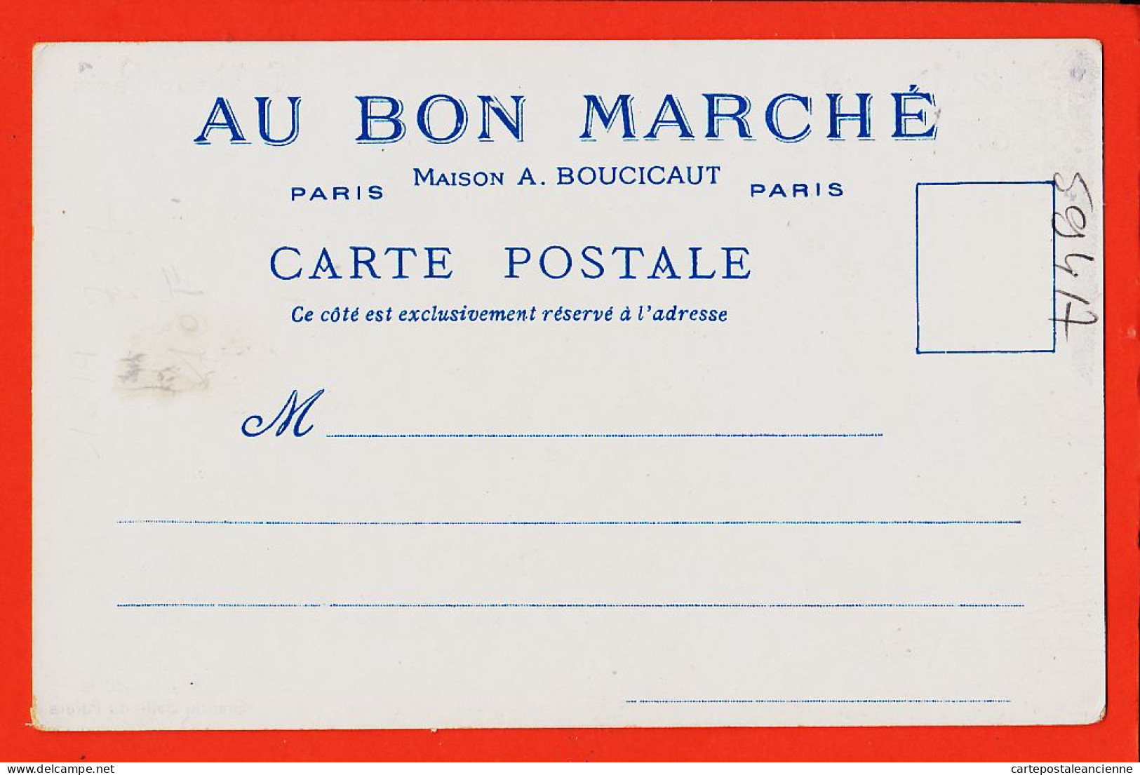 30791 / Le VIEUX PARIS Pignon Grande Salle PALAIS Offert Magasins BON MARCHE Maison BOUCICAUT Illustration ROBIDA 1900s - Robida