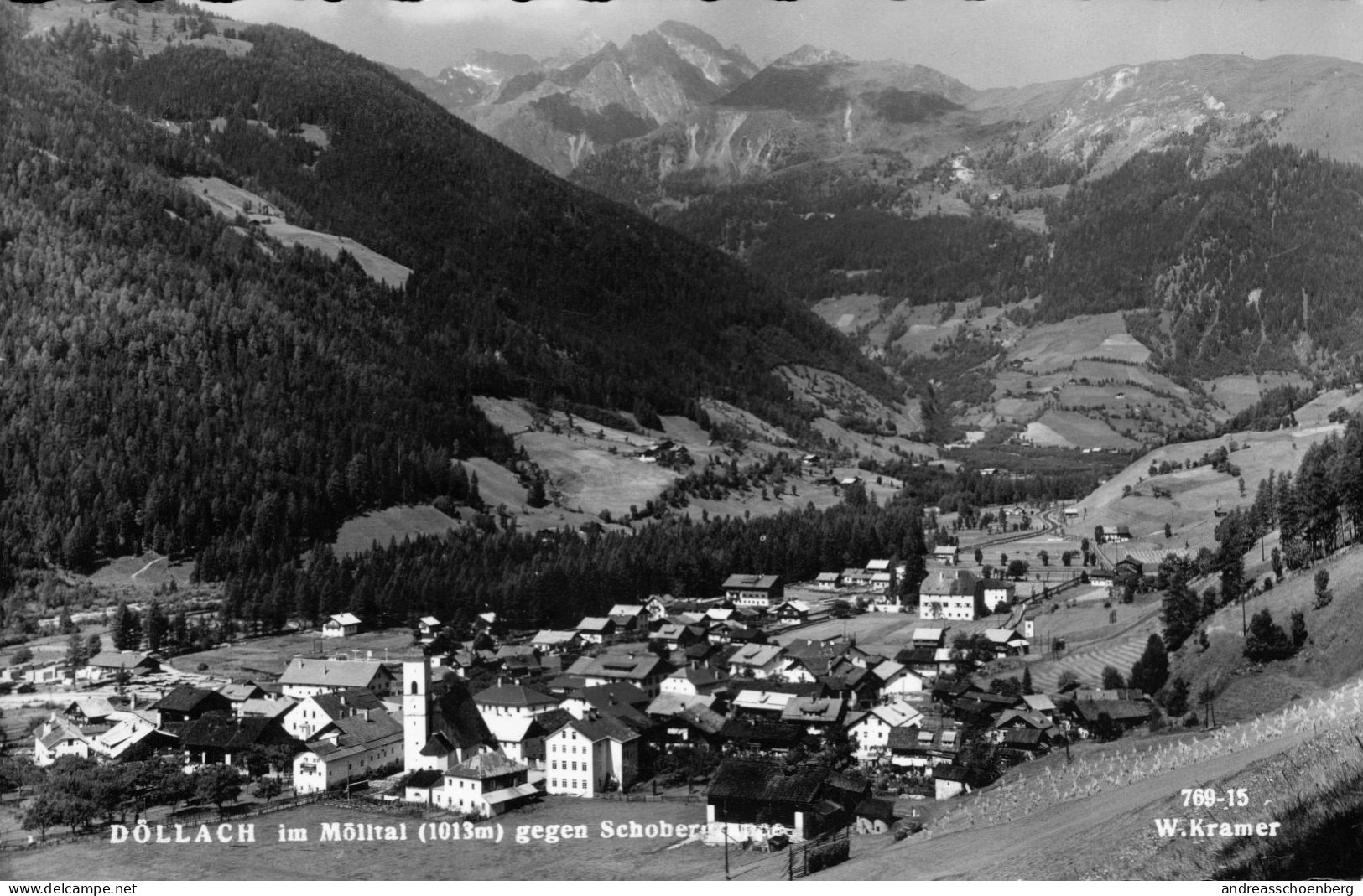 Döllach Im Mölltal Gegen Schobergruppe - Spittal An Der Drau