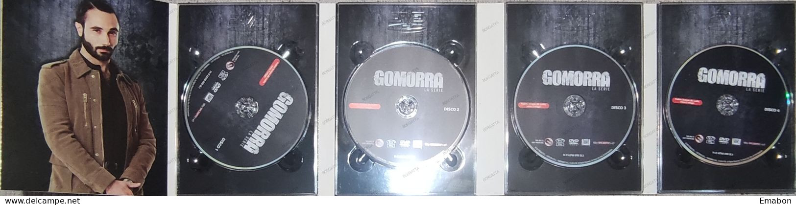 BORGATTA - MAFIA - 4 Dvd  " GOMORRA LA SERIE " ROBERTO SAVIANO - PAL 2 - 20THFOX 2014 -  USATO In Buono Stato - Serie E Programmi TV