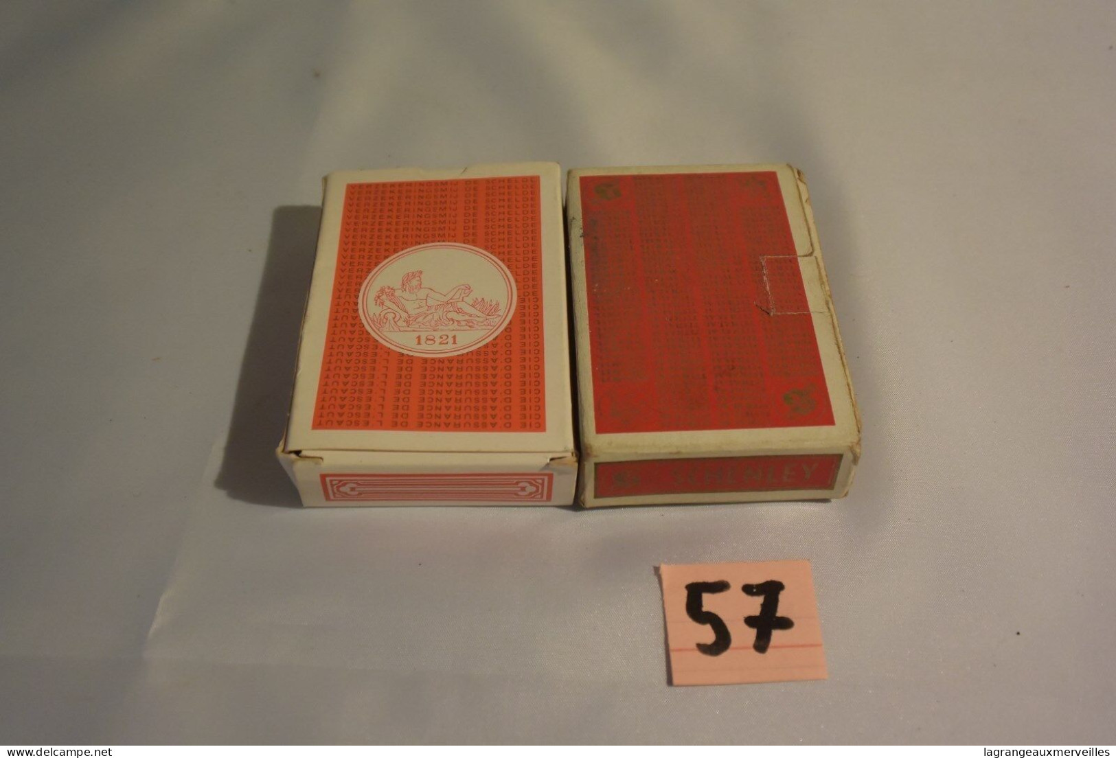 C57 Lot D'anciens 2 Jeu De Cartes De Café - Andere & Zonder Classificatie