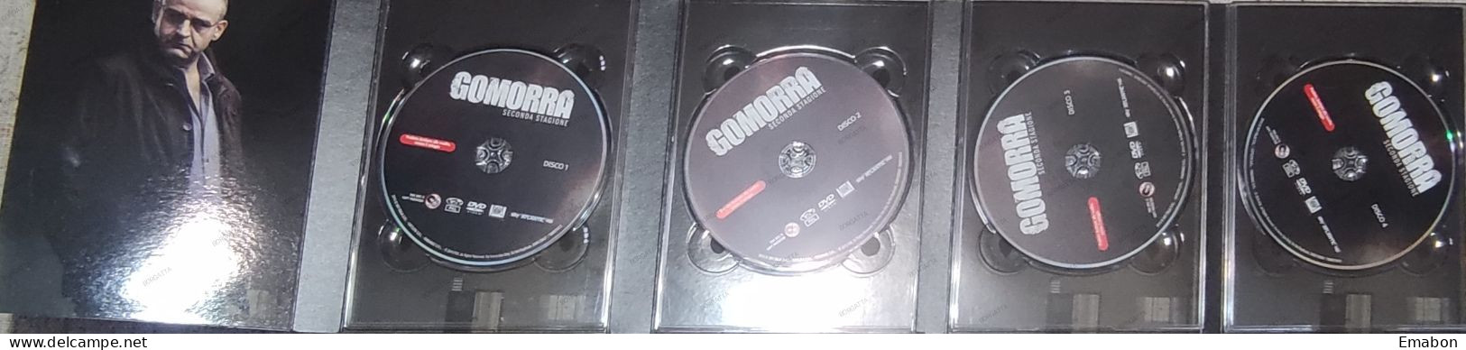 BORGATTA - MAFIA - 4 Dvd  " GOMORRA SECONDA STAGIONE " ROBERTO SAVIANO - PAL 2 - 20THFOX 2015 -  USATO In Buono Stato - TV-Reeksen En Programma's